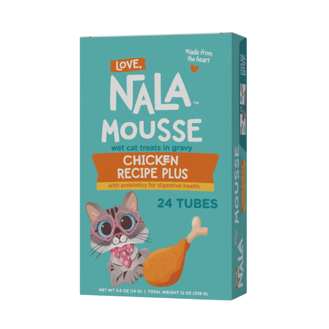 Pack of 24 Tubes Chicken Mousse Treats Plus recipes