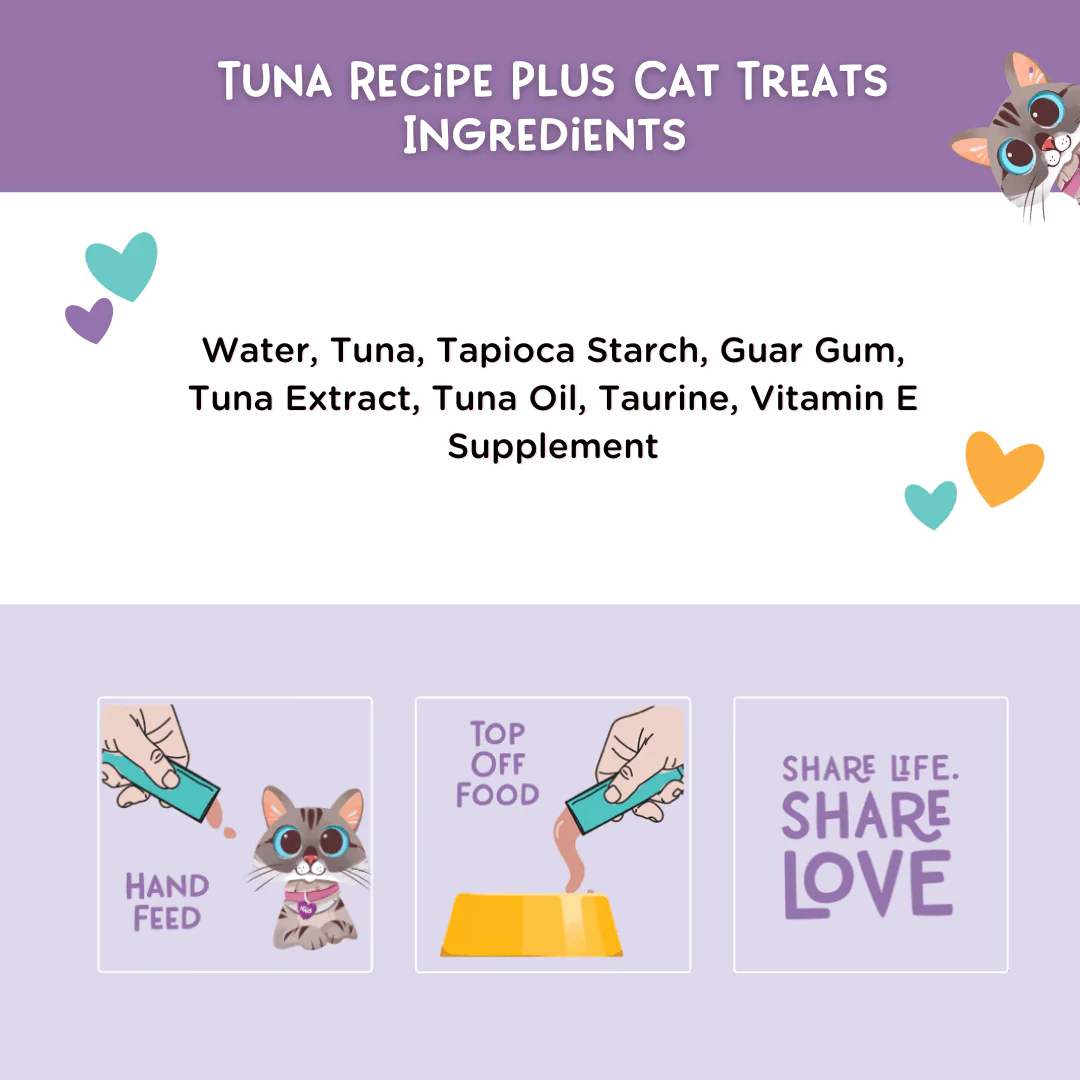 Pack of 24 Tubes Tuna Mousse Treats Plus recipes - Image 2