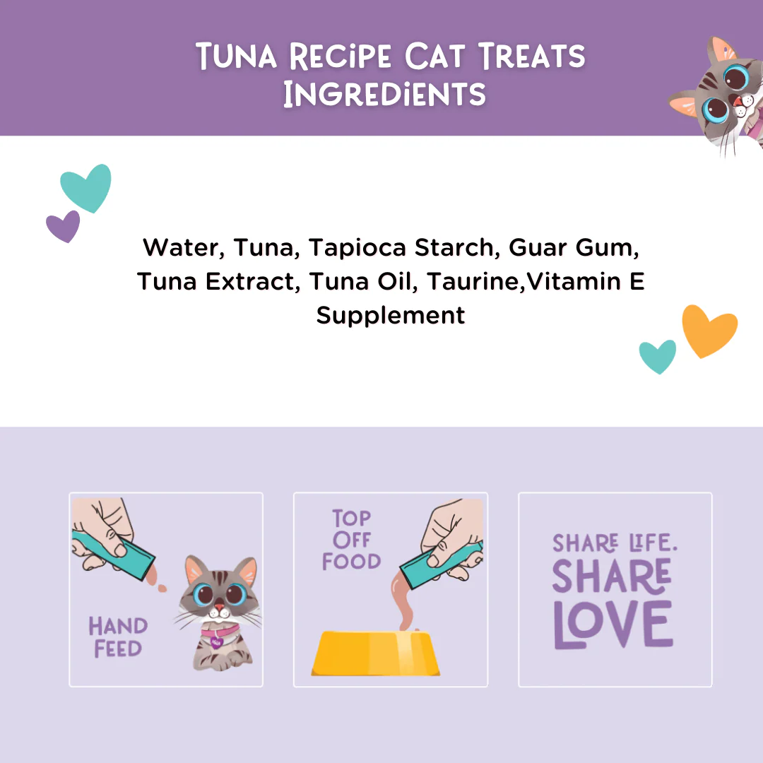 Pack of 24 Tubes Tuna Mousse Treats recipes - Image 2
